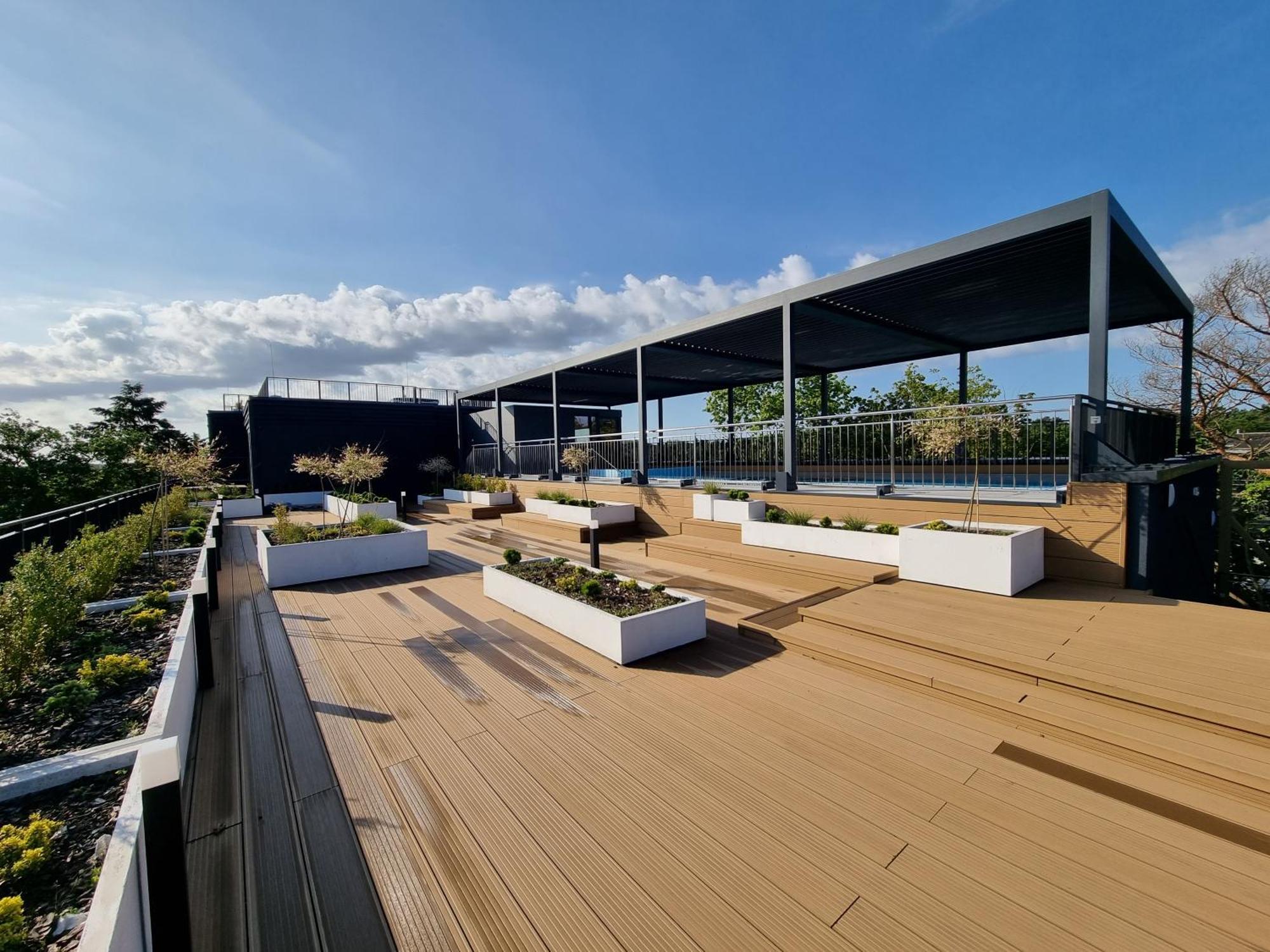 Апартаменты Seaside Garden Blue Свиноуйсьце Экстерьер фото